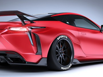 Tuning Lexusa LC &ndash; cztery projekty